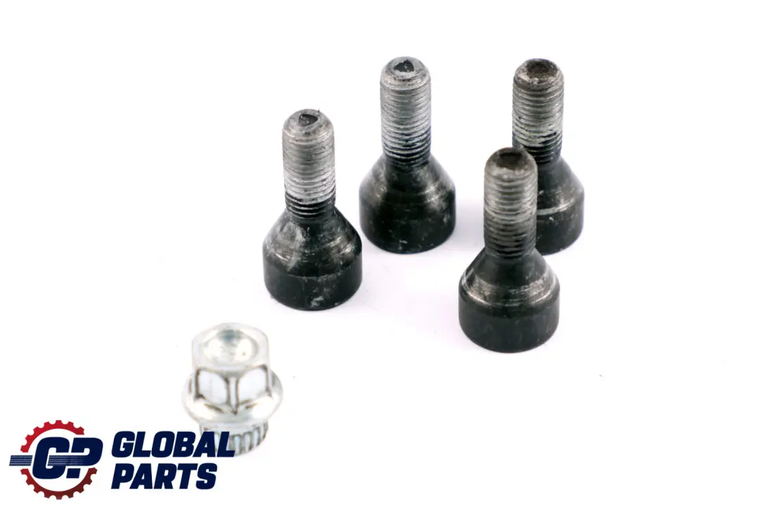 Śruby Zabezpieczające Koła Zestaw do BMW E60 E87 E90 o numerze 6781150 BMW E60 E87 E90 Śruby Zabezpieczające Koła Zestaw - SKU 6781150 - Numer Części 6781150