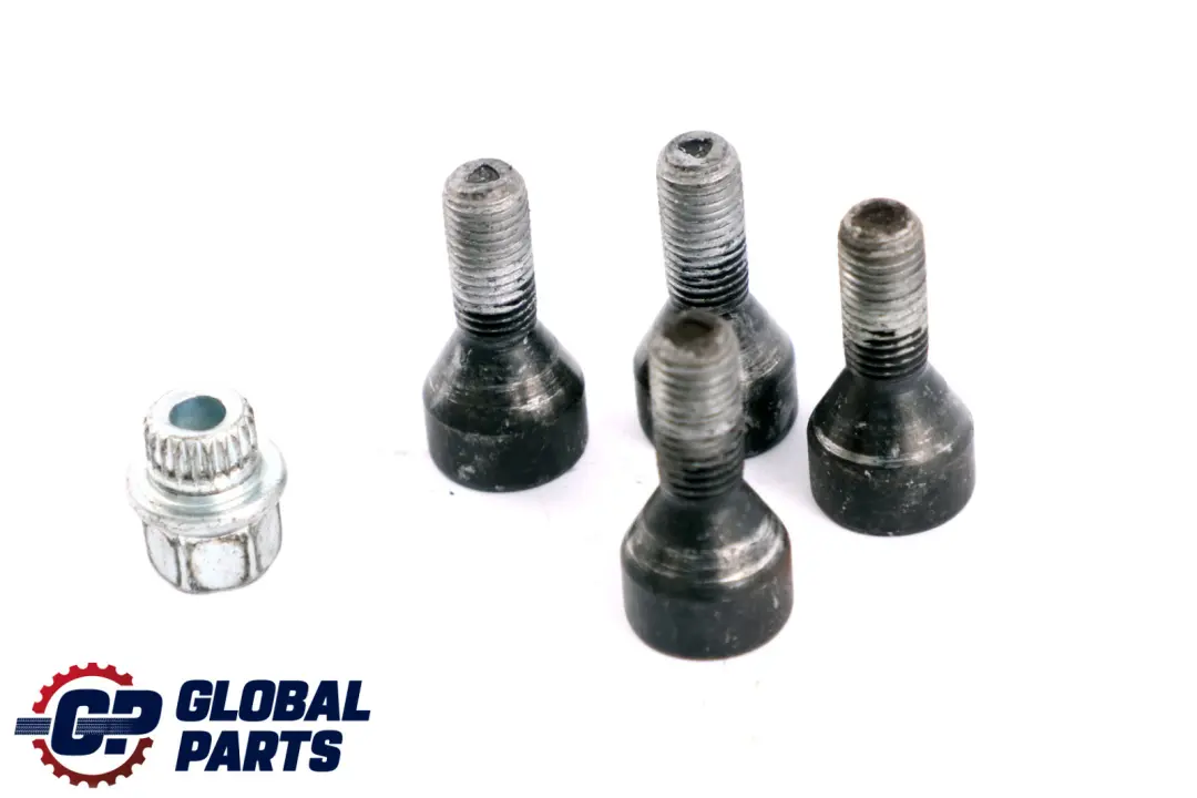 BMW E60 E65 E82 E87 E90 Écrou De Sécurité Noir Roue Filetage 25 Mm - SKU 6781150 - Numéro de pièce 6781150