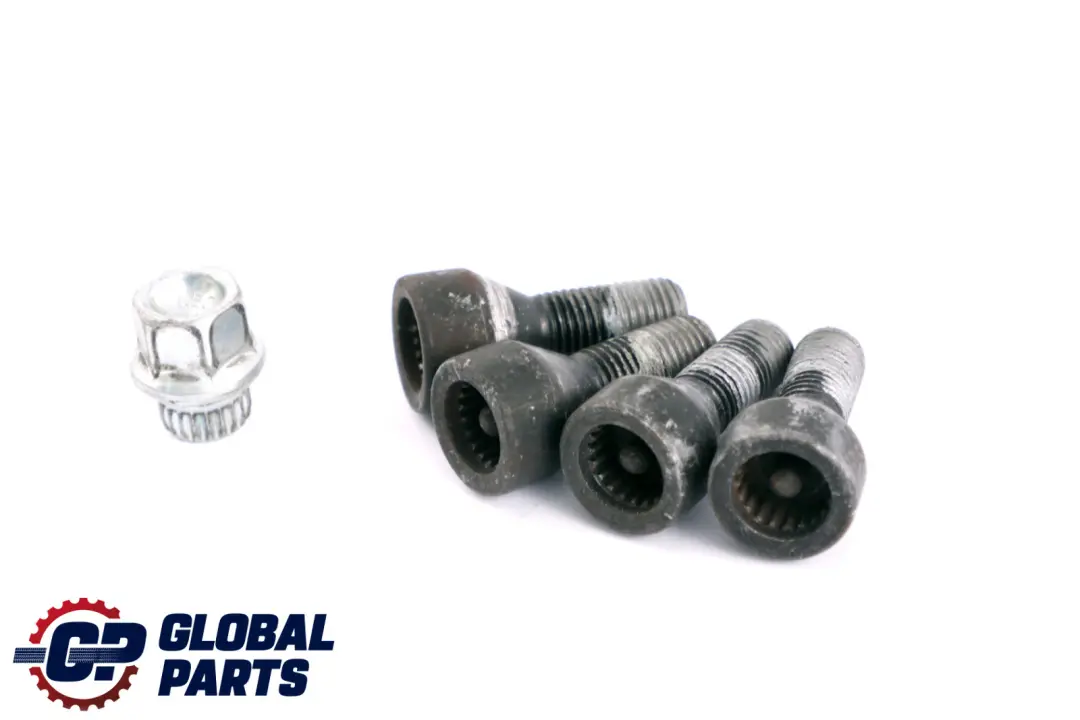 BMW E65 E82 E87 E90 Perno De Rueda Negro 25mm Rosca Tuerca De Seguridad - SKU 6781150 - Número de pieza 6781150