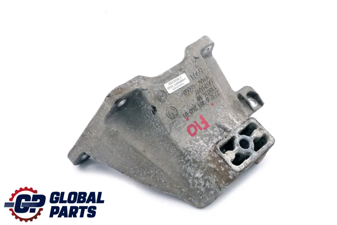 Gearbox Support Mounting BMW F10 F11 LCI Holder Bracket to with Part number 6781240 Gearbox Support Mounting BMW F10 F11 LCI Holder Bracket - SKU 6781240 - Part number 6781240