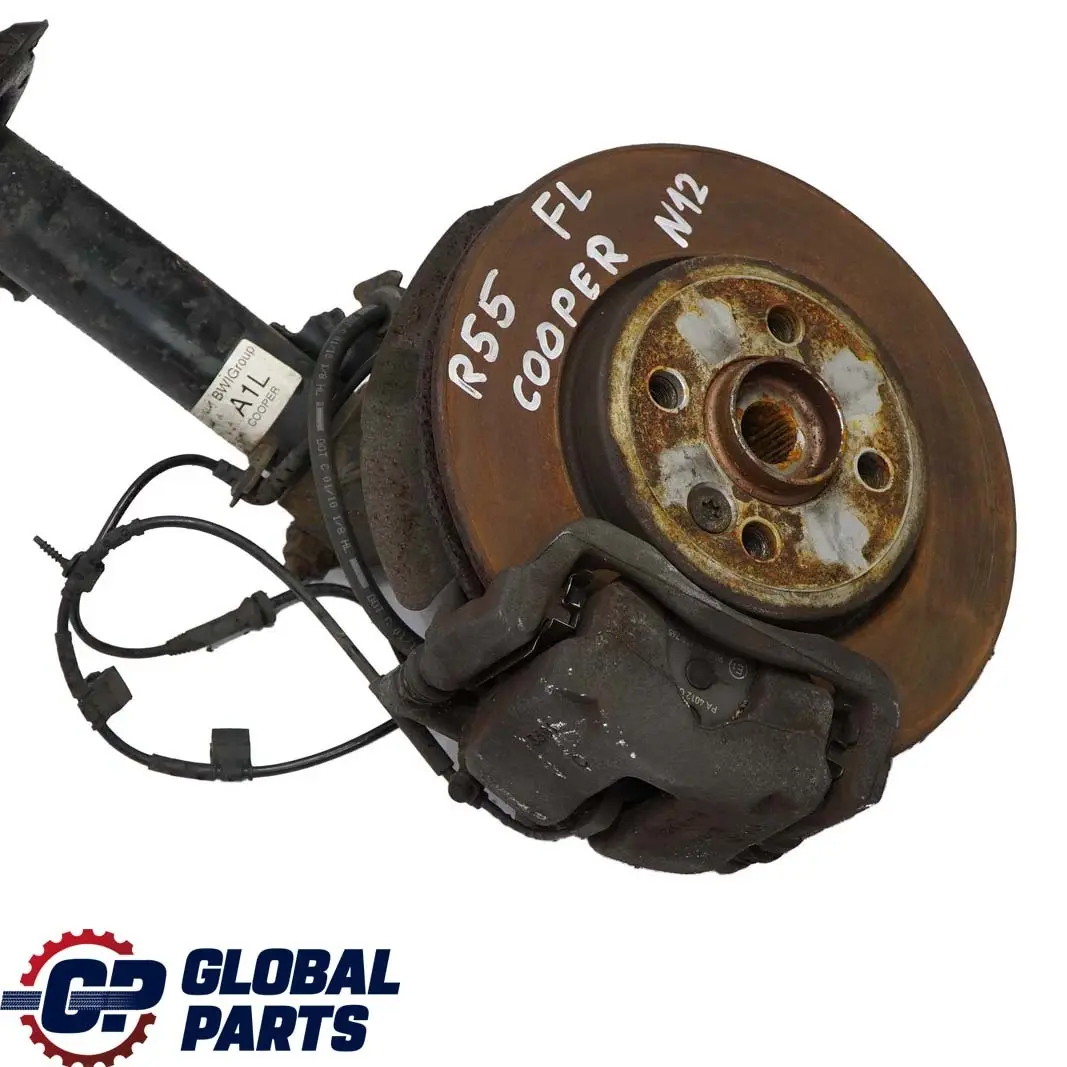 Suspension Delantera Izquierda Spring Strut Leg Brake para Mini R55 Clubman N12 1 con número de pieza 6781903 Mini R55 Clubman N12 1 Suspension Delantera Izquierda Spring Strut Leg Brake - SKU 6781903-1 - Número de pieza 6781903