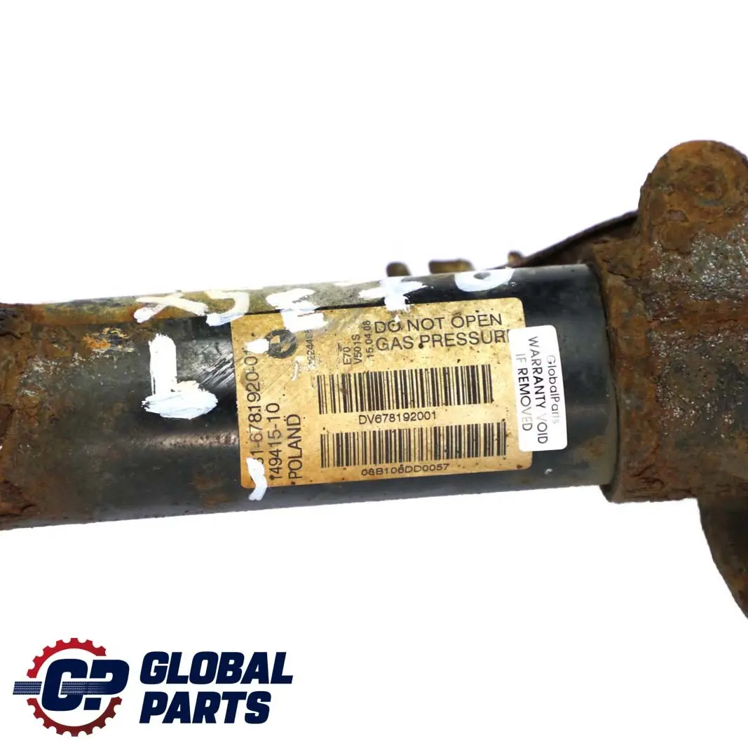 Front Left N/S Shock Absorber Spring Strut Suspension to BMW X5 E70 Sport with Part number 6781920 BMW X5 E70 Sport Front Left N/S Shock Absorber Spring Strut Suspension - SKU 6781920 - Part number 6781920