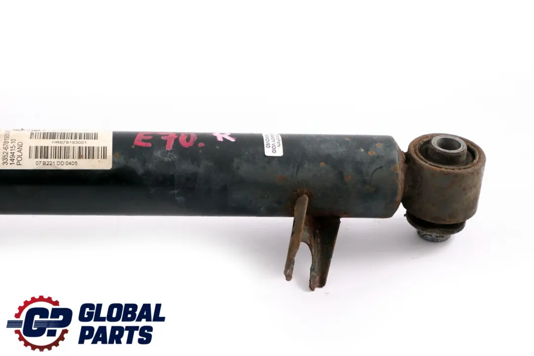 Arriere Droit Ressort Jambe de Suspension Absorbeur Chocs pour BMW X5 E70 à propos du numéro de pièce 6781930 BMW X5 E70 Arriere Droit Ressort Jambe de Suspension Absorbeur Chocs - SKU 6781930 - Numéro de pièce 6781930