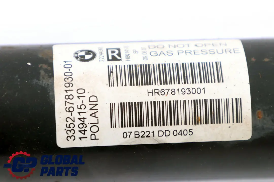 BMW E70 Trasero Derecho Muelle Strut Amortiguador - SKU 6781930 - Número de pieza 6781930
