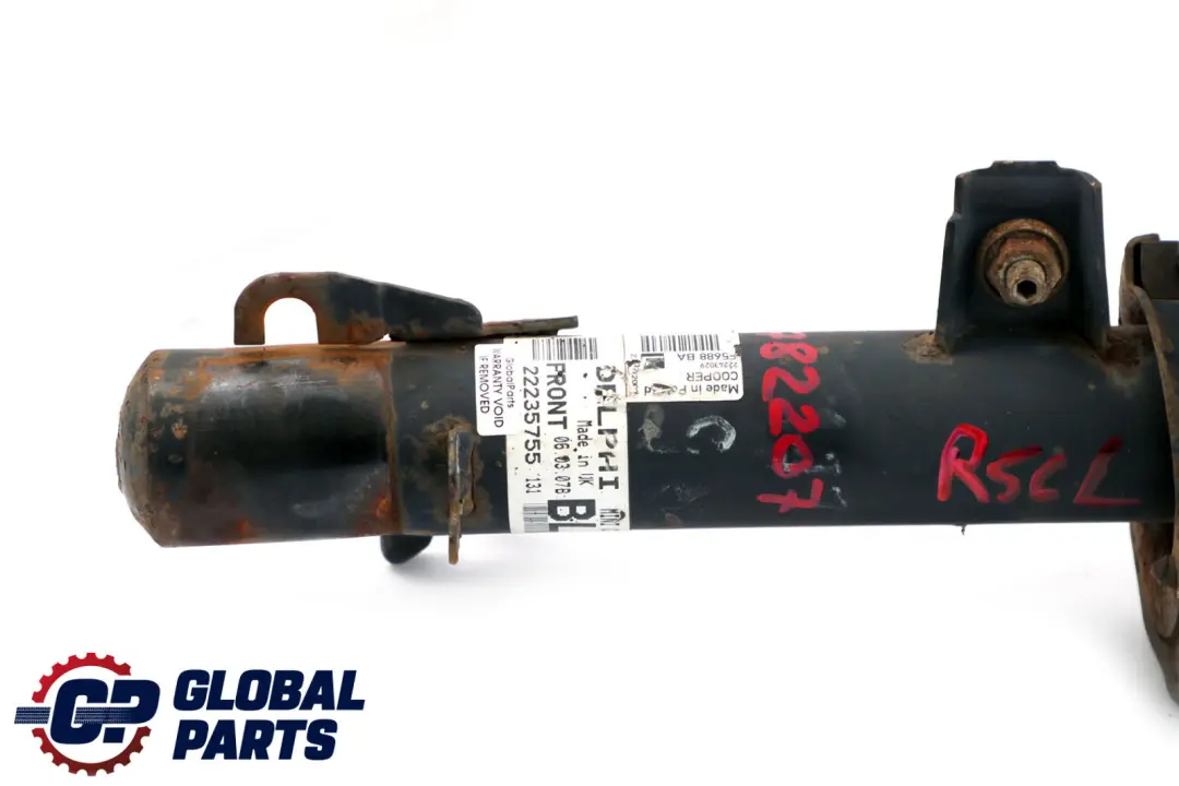 Ammortizzatore Puntone Davanti SX per Mini R56 R58 Cooper Coupe con numero di parte 6782207 Mini R56 R58 Cooper Coupe Ammortizzatore Puntone Davanti SX - SKU 6782207-3 - Numero di parte 6782207