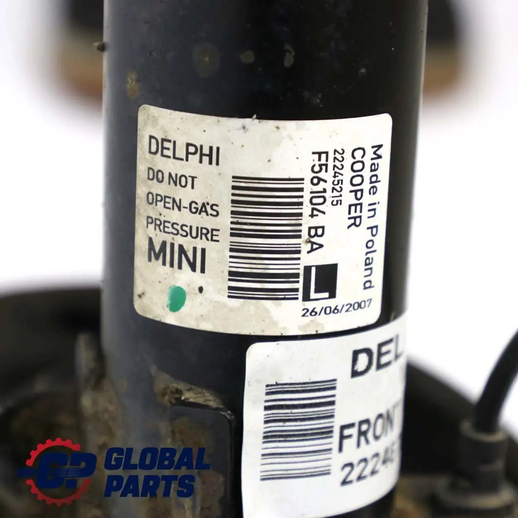 Mini R56 Cooper N12 LEFT SPRING STRUT LEG BRAKE SUSPENSION HUB - SKU 6782207 - Número de pieza 6782207