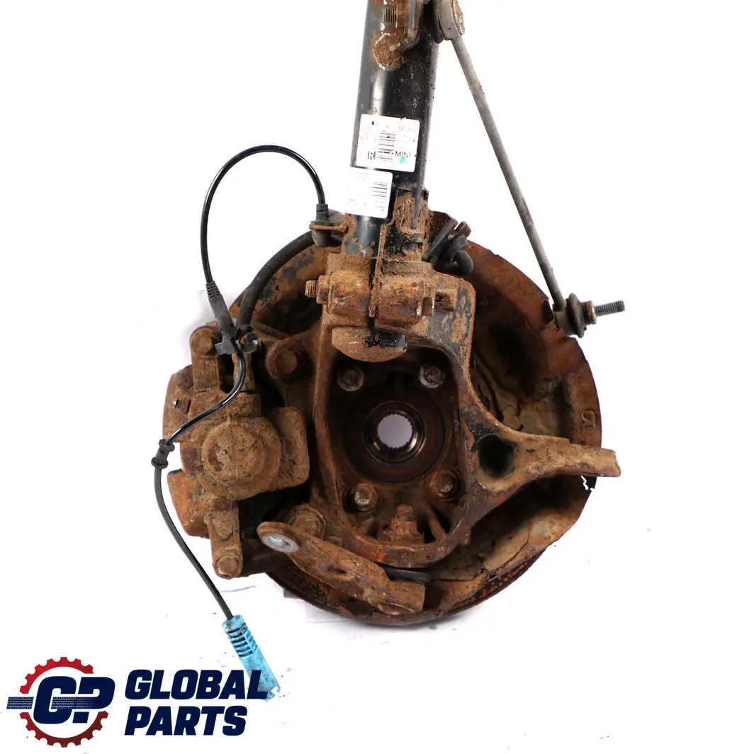 Delantero Derecho Muelle Strut Pierna Freno Suspension Hub para Mini R56 Cooper D W16 con número de pieza 6782208 Mini R56 Cooper D W16 Delantero Derecho Muelle Strut Pierna Freno Suspension Hub - SKU 6782208-3 - Número de pieza 6782208