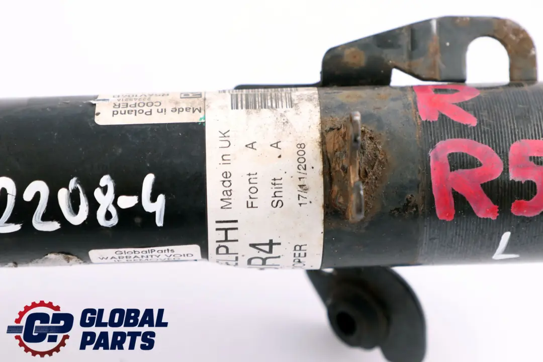 Molla Sospensioni Anteriore Destro per Mini Cooper One R56 R58 con numero di parte 6782208 Mini Cooper One R56 R58 Molla Sospensioni Anteriore Destro - SKU 6782208-4 - Numero di parte 6782208