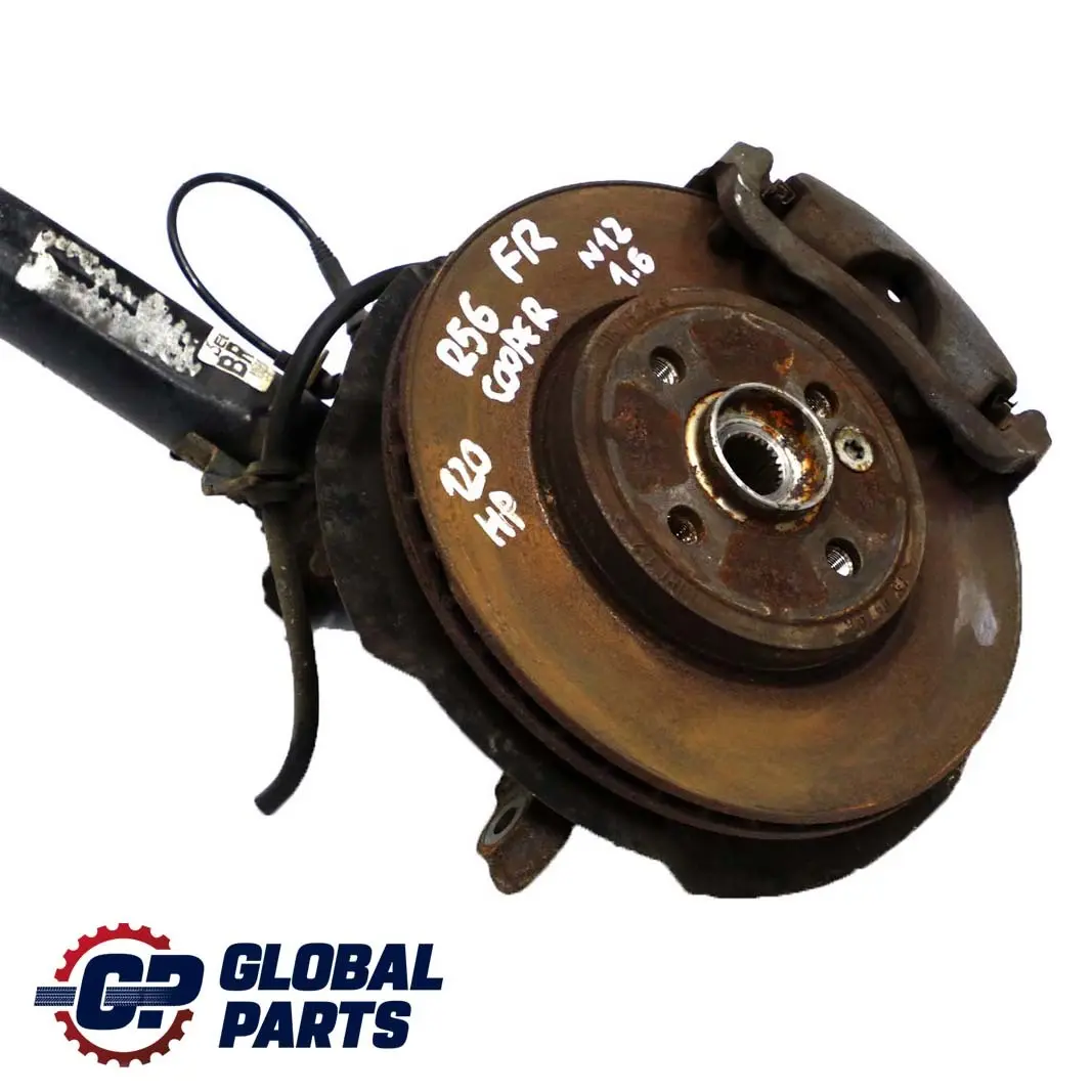 Mini R56 Cooper N12 Right O/S Front Spring Strut Leg Brake Suspension Hub - SKU 6782208 - Part number 6782208