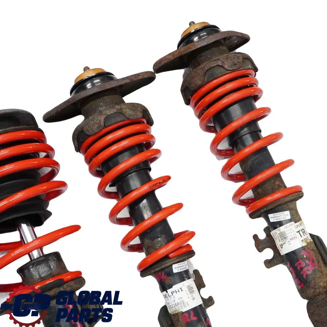 BMW Mini Cooper R56 Sport Front Rear Left Right N/O/S Spring Strut Absorber Set - SKU 6782211-3 - Part number 6782211