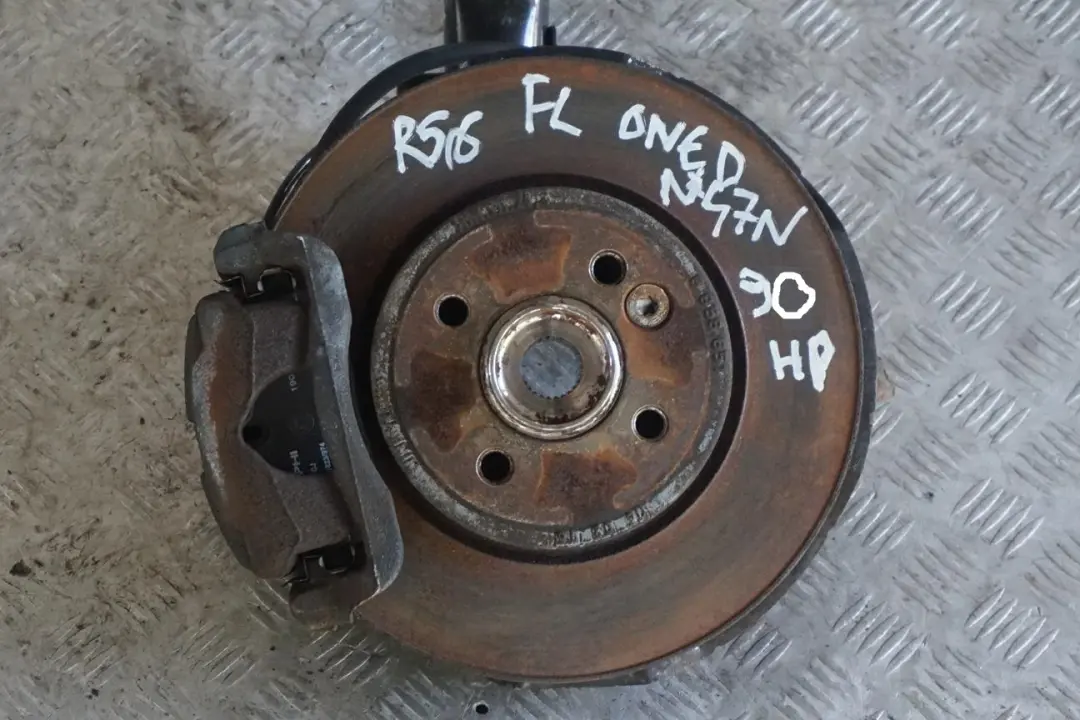 N47N Zwrotnica amortyzator lewy do MINI R56 One D o numerze 6782211 MINI R56 One D N47N Zwrotnica amortyzator lewy - SKU 6782211 - Numer Części 6782211