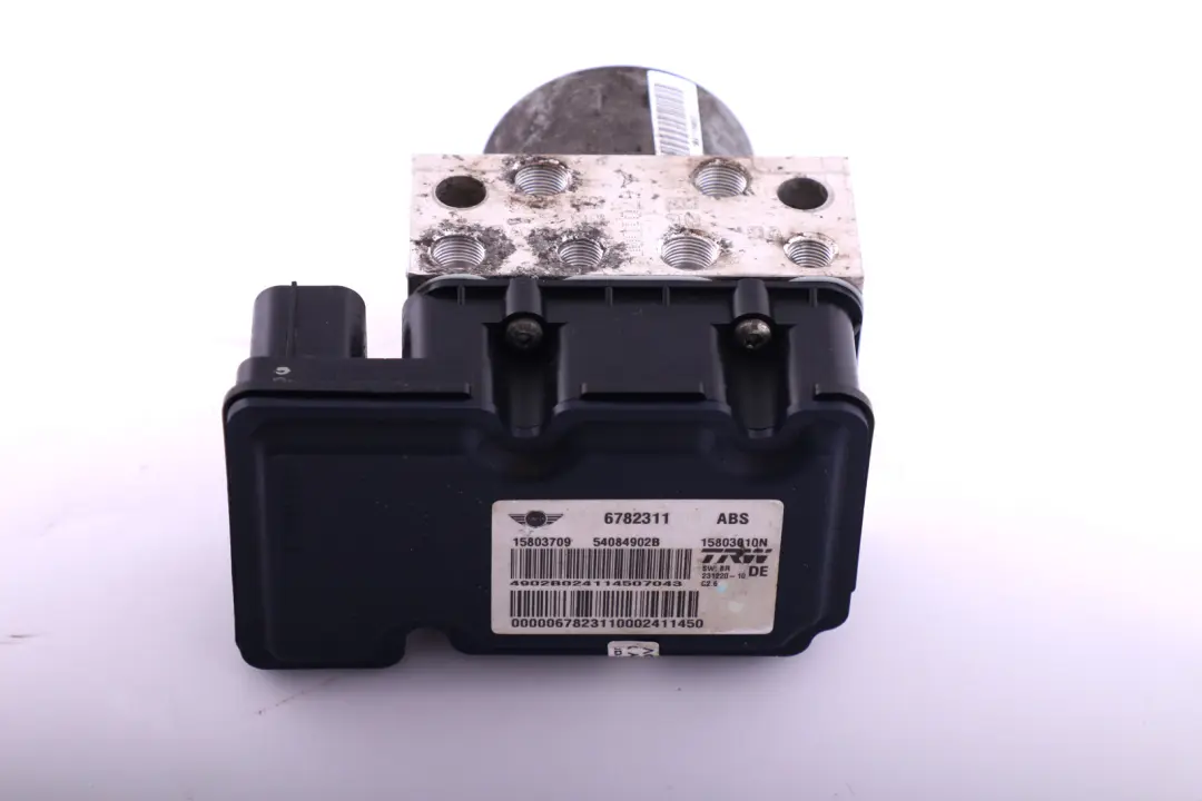 ABS Unidad De Control De Frenado Hidraulico Modulo De Bomba para Mini One R56 con número de pieza 6782311 Mini One R56 ABS Unidad De Control De Frenado Hidraulico Modulo De Bomba - SKU 6782311 - Número de pieza 6782311