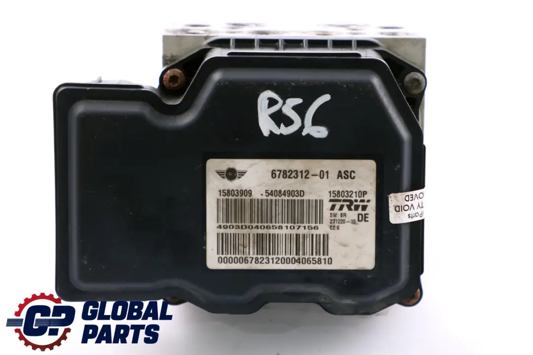 Ensemble Hydro Bloc Hydraulique Commande Pompe Asc pour Mini Cooper One R56 à propos du numéro de pièce 6782312 Mini Cooper One R56 Ensemble Hydro Bloc Hydraulique Commande Pompe Asc - SKU 6782312 - Numéro de pièce 6782312