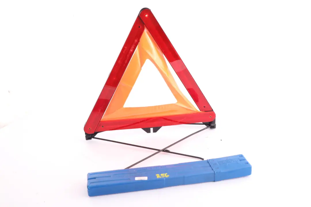 Warning Triangle With Container to Mini Cooper R50 R53 R56 with Part number 6782323 Mini Cooper R50 R53 R56 Warning Triangle With Container - SKU 6782323 - Part number 6782323