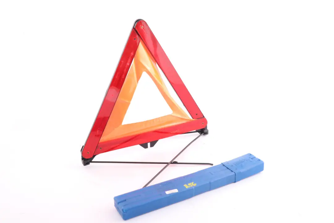 Warning Triangle With Container to Mini Cooper R50 R53 R56 with Part number 6782323 Mini Cooper R50 R53 R56 Warning Triangle With Container - SKU 6782323 - Part number 6782323