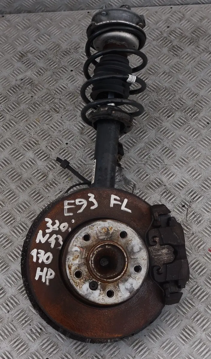 N43 Delantero Izquierdo Spring Strut Pierna Freno Suspensión Hub para BMW E93 320i con número de pieza 6782329 BMW E93 320i N43 Delantero Izquierdo Spring Strut Pierna Freno Suspensión Hub - SKU 6782329-1 - Número de pieza 6782329