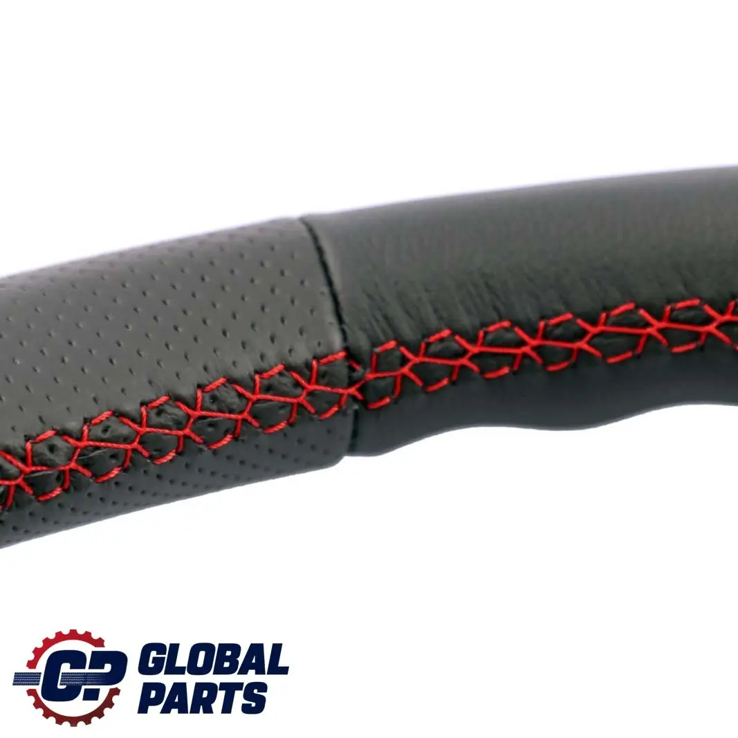 NUEVO Volante deportivo De cuero negro Hilos rojos para Mini Cooper One R55 R56 R60 con número de pieza 6794624 Mini Cooper One R55 R56 R60 NUEVO Volante deportivo De cuero negro Hilos rojos - SKU 6782595-3 - Número de pieza 6794624