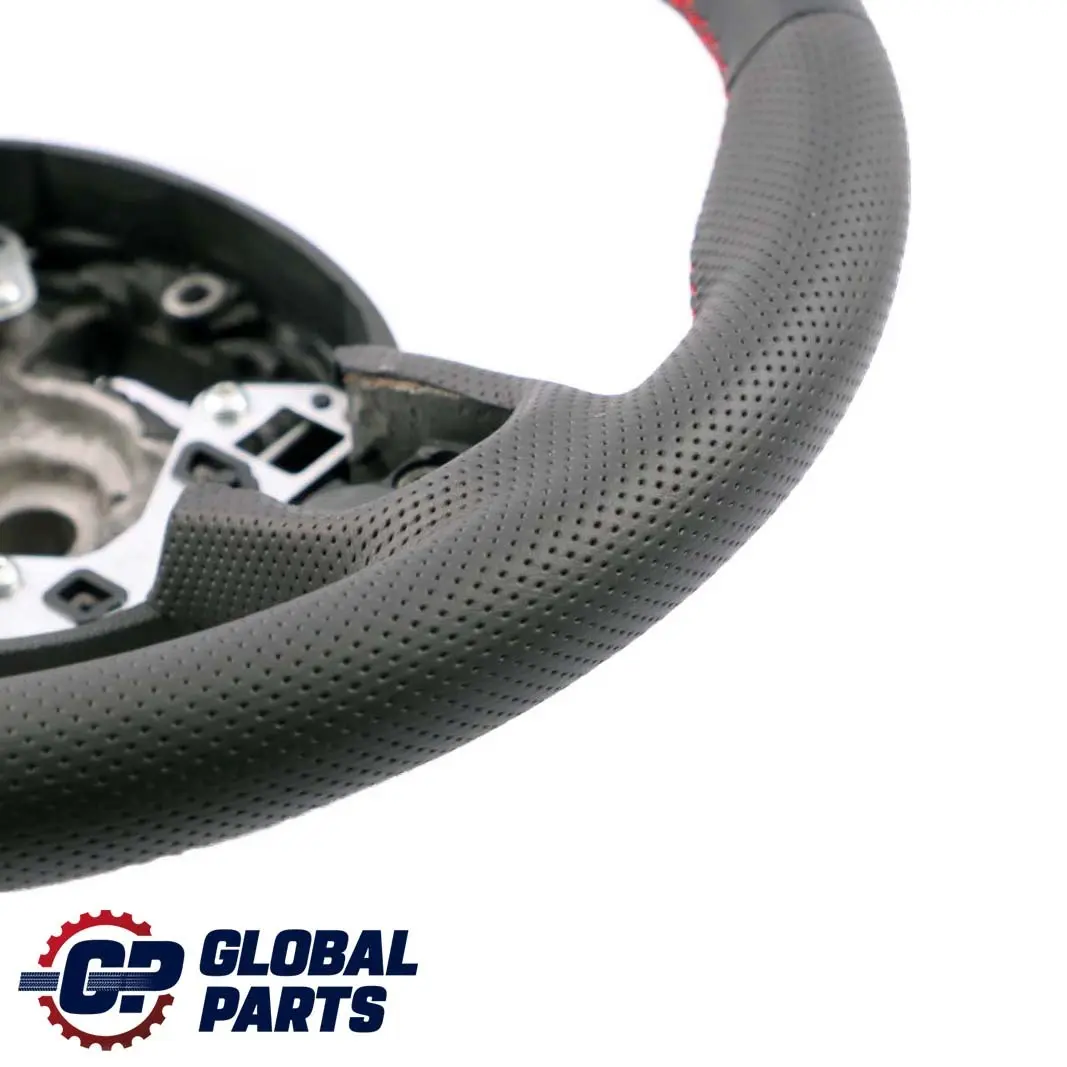 NUEVO Volante deportivo De cuero negro Hilos rojos para Mini Cooper One R55 R56 R60 con número de pieza 6794624 Mini Cooper One R55 R56 R60 NUEVO Volante deportivo De cuero negro Hilos rojos - SKU 6782595-3 - Número de pieza 6794624