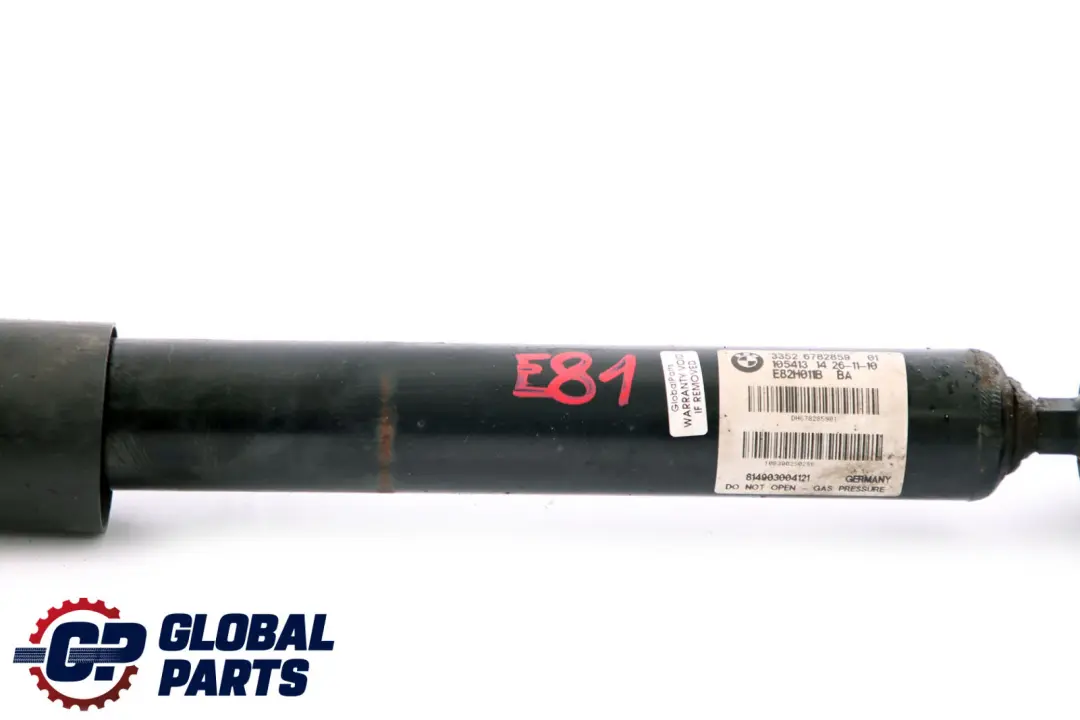 Amortiguador Strut Trasero Derecho/Izquierdo N/ para BMW E81 E82 con número de pieza 6782859 BMW E81 E82 Amortiguador Strut Trasero Derecho/Izquierdo N/ - SKU 6782859 - Número de pieza 6782859