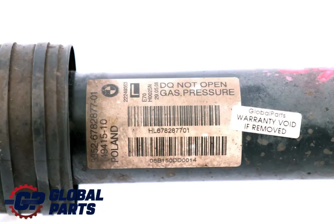 BMW X5 E70 Amortiguador Trasero Izquierdo - SKU 6782877 - Número de pieza 6782877