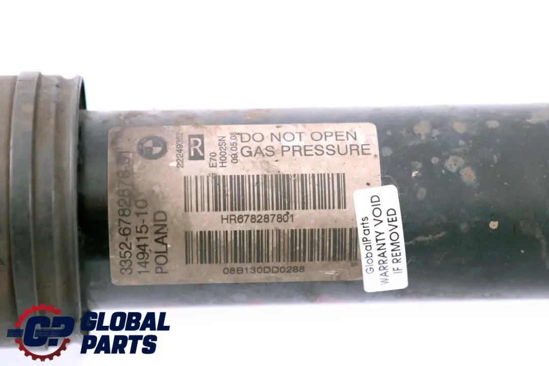 BMW X5 er e70 Stossdämpfer Hinten Rechts - SKU 6782878 - Teilenummer 6782878