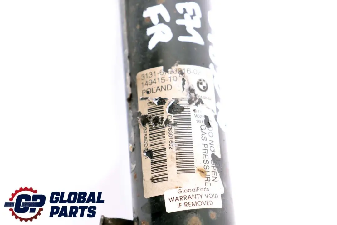 Droit Amortisseur Ressort Jambe De Force Suspension pour BMW X6 E71 Avant à propos du numéro de pièce 6783016 BMW X6 E71 Avant Droit Amortisseur Ressort Jambe De Force Suspension - SKU 6783016 - Numéro de pièce 6783016