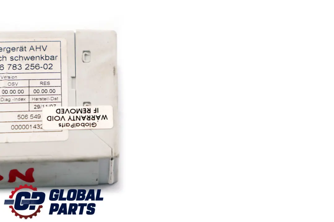 BMW 5 E60 E61 LCI AHK Towing Hitch Tow Bar Control Module Unit ECU - SKU 6783256 - Part number 6783256