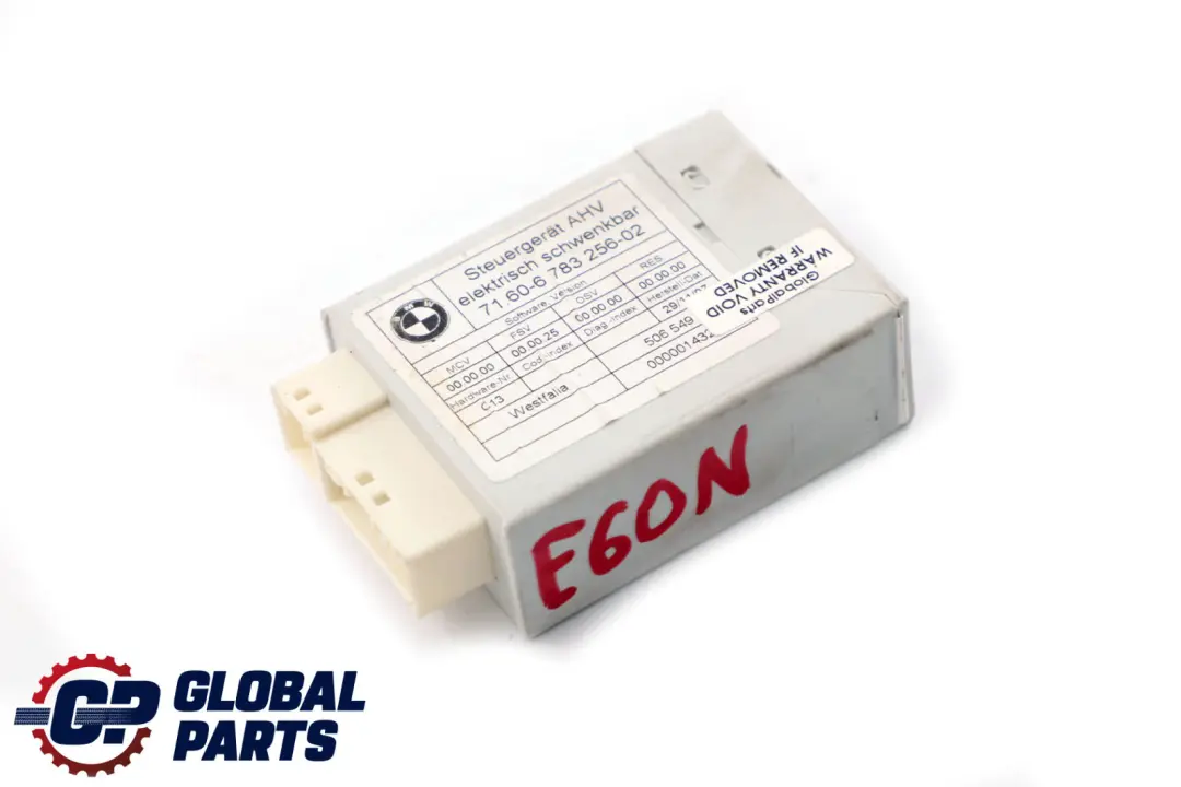 AHK Towing Hitch Tow Bar Control Module Unit ECU to BMW 5 E60 E61 LCI with Part number 6783256 BMW 5 E60 E61 LCI AHK Towing Hitch Tow Bar Control Module Unit ECU - SKU 6783256 - Part number 6783256