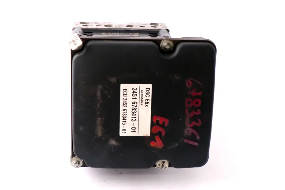 DSC ABS Pompe de frein Hydro Unit 6783415 pour BMW E60 E61 E63 LCI à propos du numéro de pièce 6783413 BMW E60 E61 E63 LCI DSC ABS Pompe de frein Hydro Unit 6783415 - SKU 6783414 - Numéro de pièce 6783413