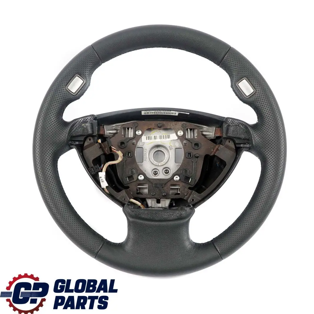 Leather Sport Steering Wheel with Black Threads to BMW 7 Series E65 E66 Black New with Part number 6783490 BMW 7 Series E65 E66 Black New Leather Sport Steering Wheel with Black Threads - SKU 6783490-2 - Part number 6783490