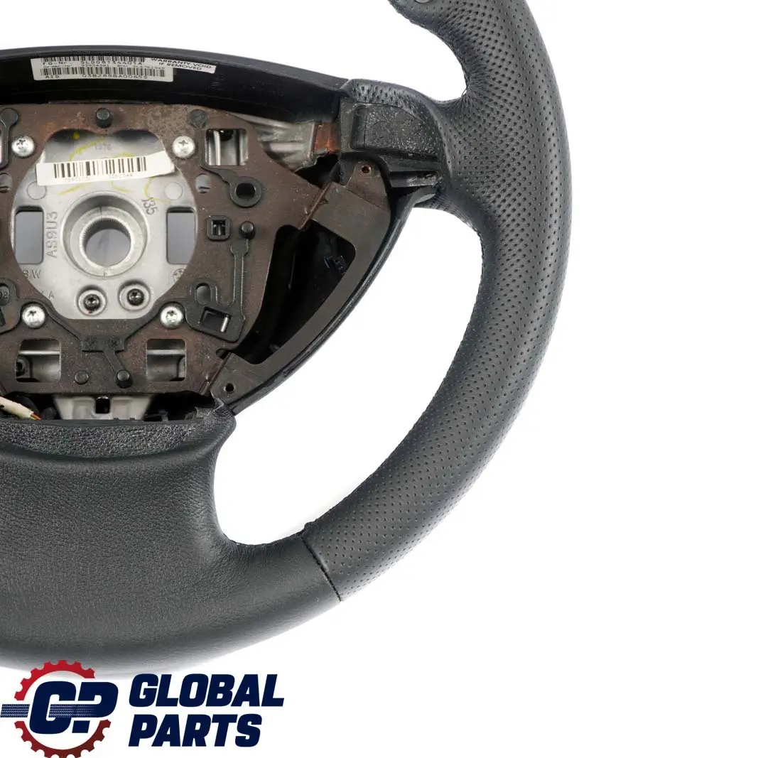 Leather Sport Steering Wheel with Black Threads to BMW 7 Series E65 E66 Black New with Part number 6783490 BMW 7 Series E65 E66 Black New Leather Sport Steering Wheel with Black Threads - SKU 6783490-2 - Part number 6783490