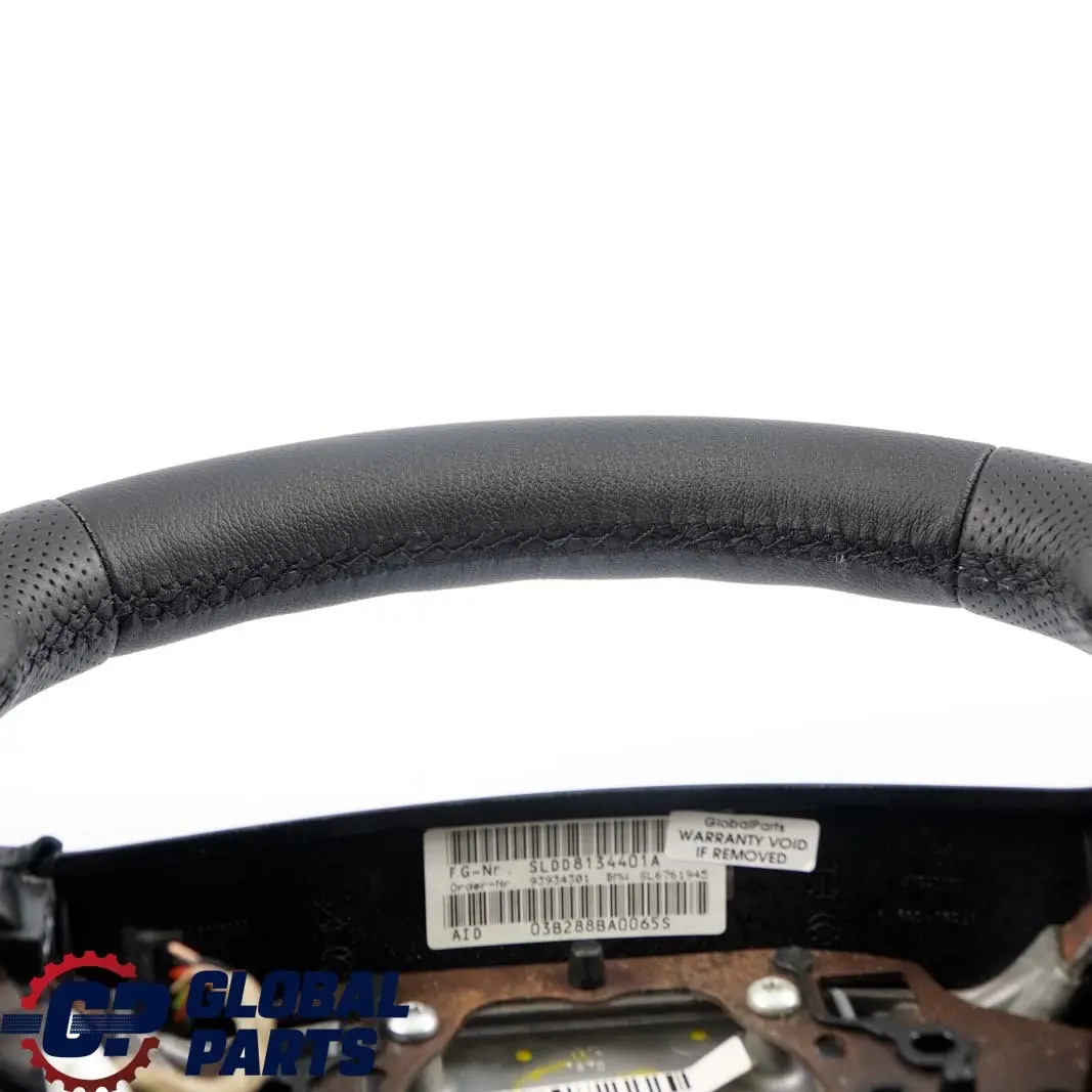 NEU Schwarz Leder Sport Lenkrad Sportlenkrad mit Schwarz Fäden für BMW E65 E66 mit Teilenummer 6783490 BMW E65 E66 NEU Schwarz Leder Sport Lenkrad Sportlenkrad mit Schwarz Fäden - SKU 6783490-2 - Teilenummer 6783490