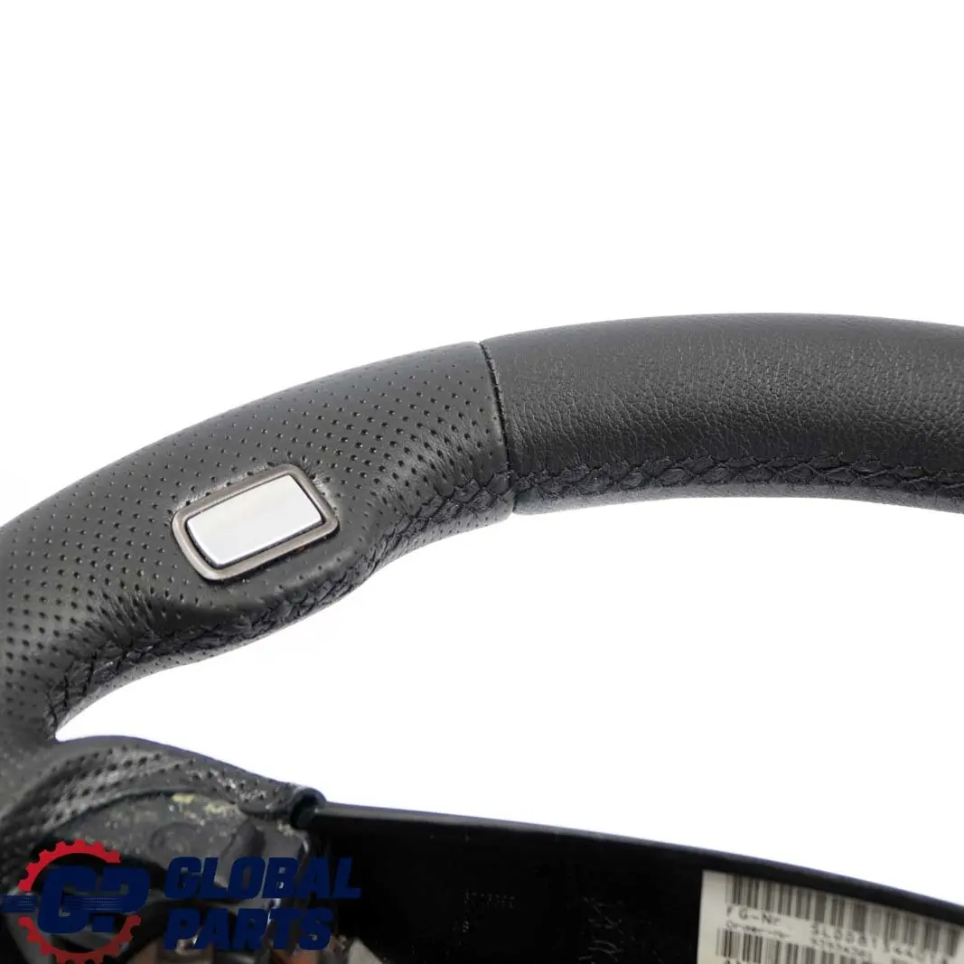 BMW 7 Series E65 E66 Black New Leather Sport Steering Wheel with Black Threads - SKU 6783490-2 - Part number 6783490