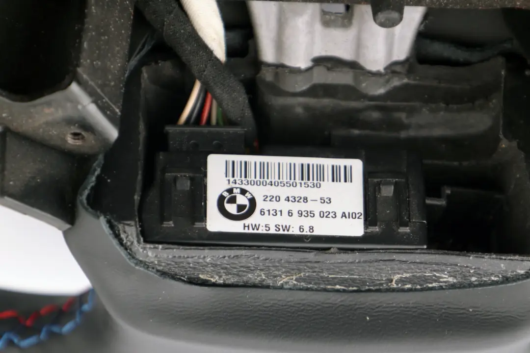 BMW 7 er E65 E66 E67 Sportlenkrad neues Leder Schwarz M-dreifarbige Fäden - SKU 6783490 - Teilenummer 6783490