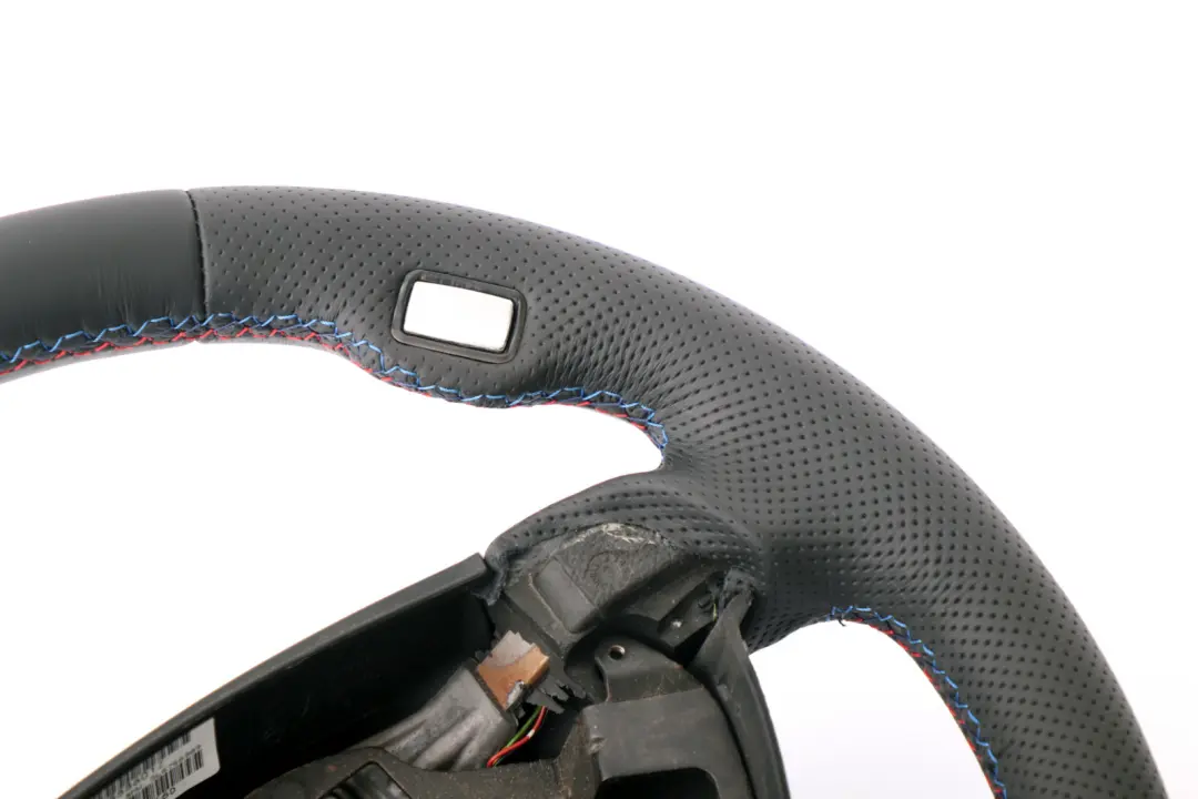 BMW 7 er E65 E66 E67 Sportlenkrad neues Leder Schwarz M-dreifarbige Fäden - SKU 6783490 - Teilenummer 6783490