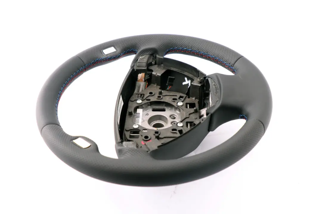 BMW 7 er E65 E66 E67 Sportlenkrad neues Leder Schwarz M-dreifarbige Fäden - SKU 6783490 - Teilenummer 6783490
