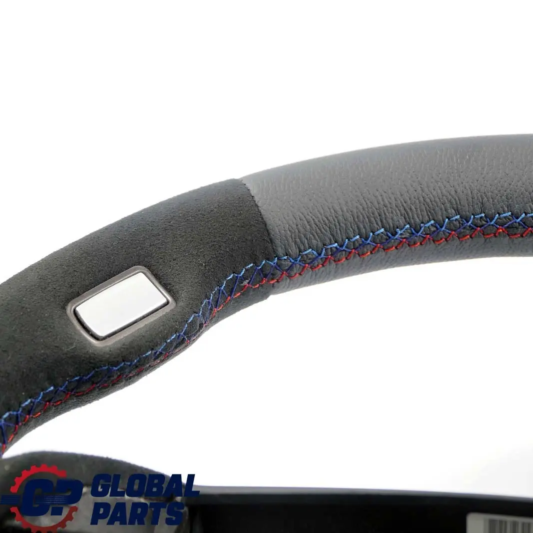 BMW E65 Nuova Pelle Grigia / Alcantara Volante Sportivo 3 Raggi M-Tricolori - SKU 6783492-1 - Numero di parte 6783492