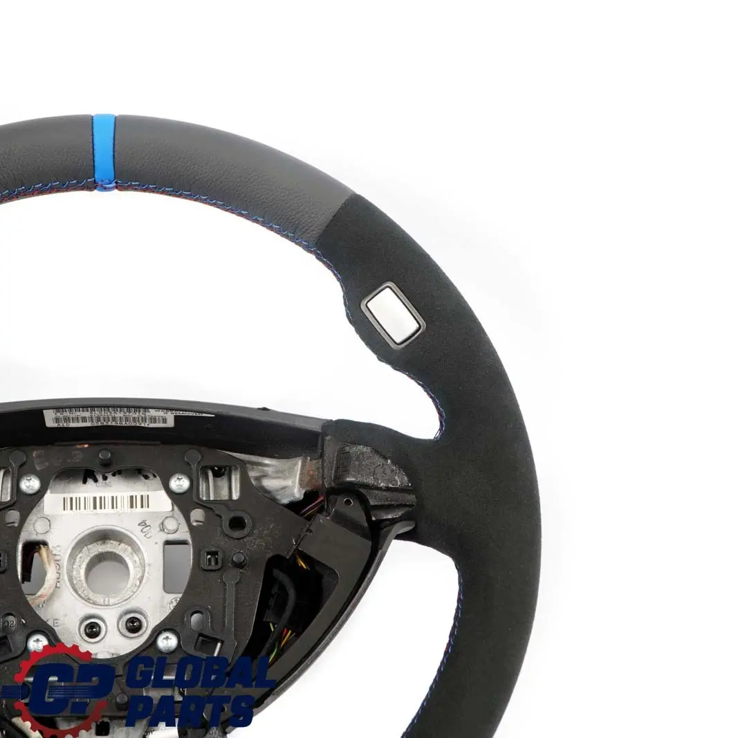 BMW E65 NEW Grey Leather / Alcantara Sport Steering Wheel 3 Spoke Tricoloured - SKU 6783492-1 - Part number 6783492