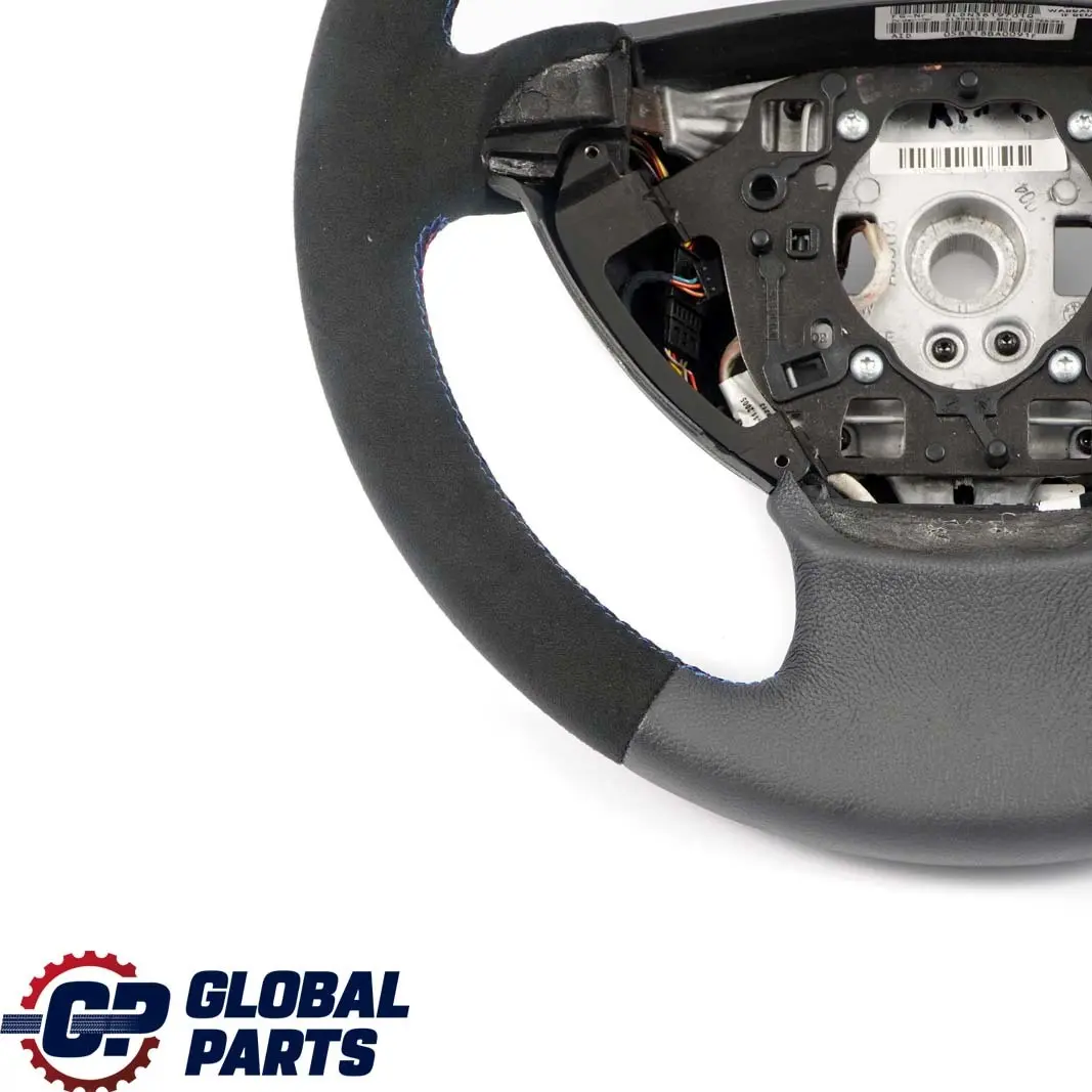 BMW E65 Nuova Pelle Grigia / Alcantara Volante Sportivo 3 Raggi M-Tricolori - SKU 6783492-1 - Numero di parte 6783492