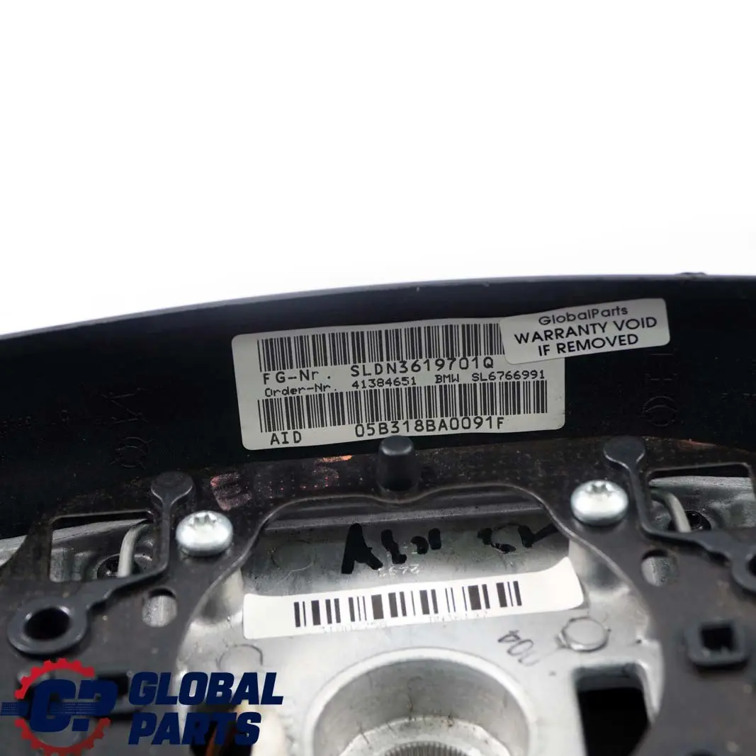 BMW E65 NUEVO Gris Cuero / Alcantara Volante deportivo De 3 radios tricolor - SKU 6783492-1 - Número de pieza 6783492