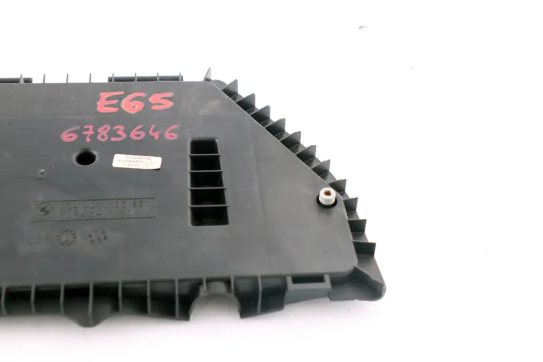 BMW 7 Series E65 E66 E67 Handbrake Assembly Tray Cover Housing 1165961 - SKU 6783646 - Part number 6783646