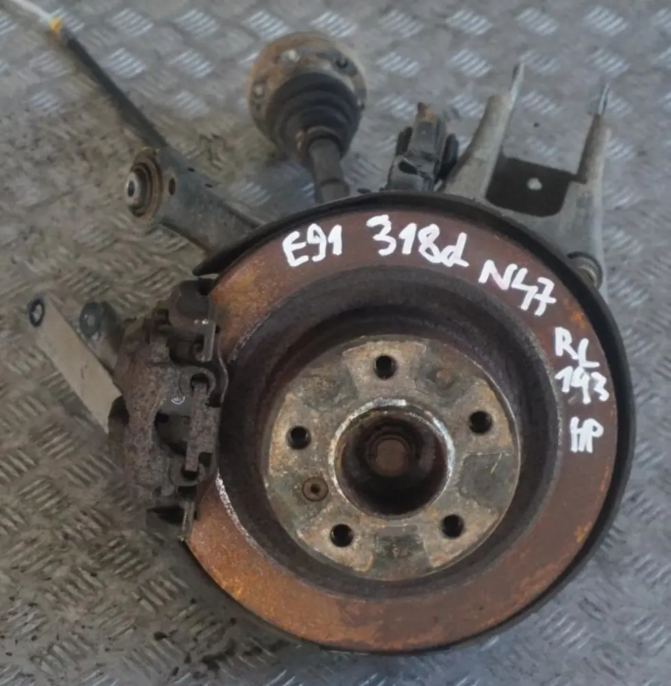 BMW E91 LCI 318d N47 143PS Albero di Uscita Cuscinetto Perno Posteriore SX