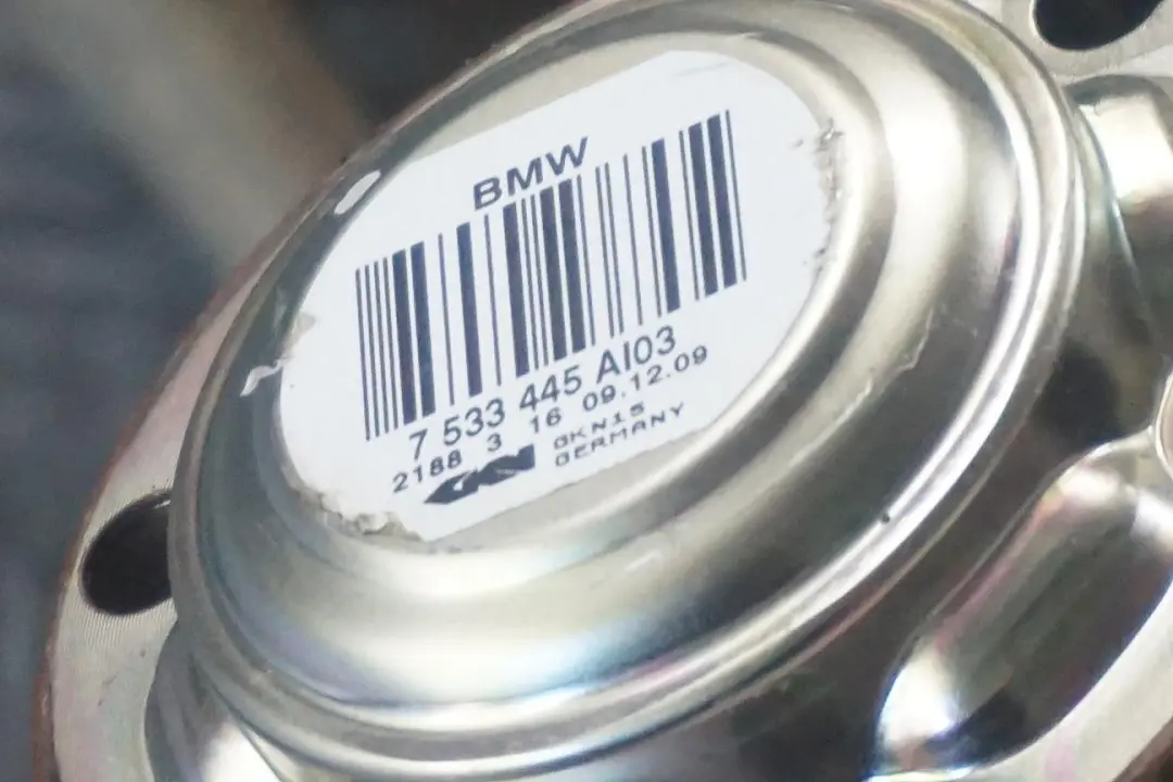 N47 143PS L'Arbre De Sortie Pivotement Arriere Gauche pour BMW 3 E91 LCI 318d à propos du numéro de pièce 6783653 BMW 3 E91 LCI 318d N47 143PS L'Arbre De Sortie Pivotement Arriere Gauche - SKU 6783653-2 - Numéro de pièce 6783653