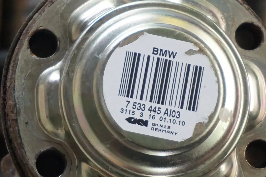 BMW E90 320d N47N Amortyzator zwrotnica lewa - SKU 6783653-3 - Numer Części 6783653