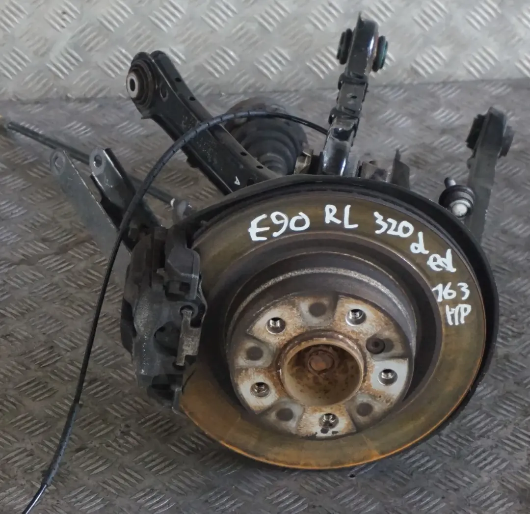 N47N Rear Left N/S Spring Strut Leg Brake Suspension to BMW 3 Series E90N 320d ed with Part number 6783653 BMW 3 Series E90N 320d ed N47N Rear Left N/S Spring Strut Leg Brake Suspension - SKU 6783653 - Part number 6783653