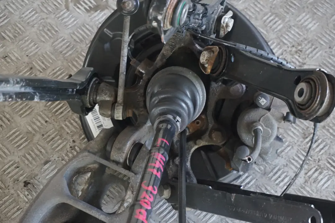 N47N Rear Left N/S Spring Strut Leg Brake Suspension to BMW 3 Series E90N 320d ed with Part number 6783653 BMW 3 Series E90N 320d ed N47N Rear Left N/S Spring Strut Leg Brake Suspension - SKU 6783653 - Part number 6783653