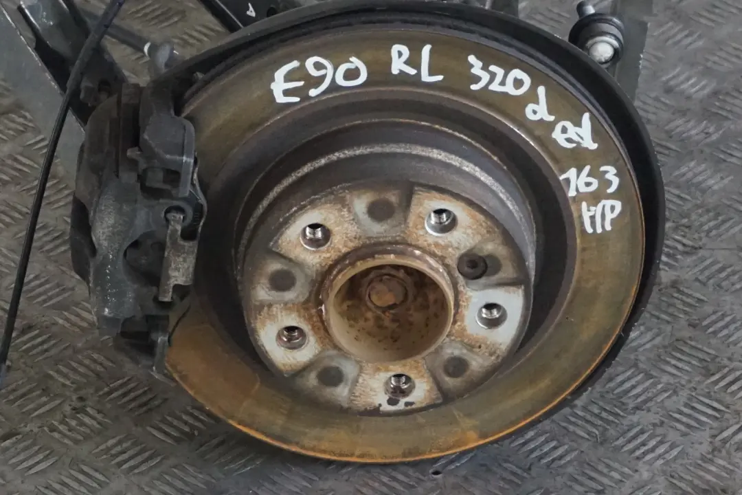 N47N Rear Left N/S Spring Strut Leg Brake Suspension to BMW 3 Series E90N 320d ed with Part number 6783653 BMW 3 Series E90N 320d ed N47N Rear Left N/S Spring Strut Leg Brake Suspension - SKU 6783653 - Part number 6783653