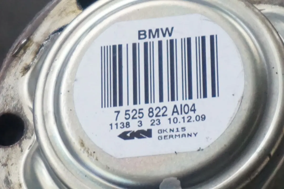 BMW E90 LCI 318i N43 143PS L'Arbre De Sortie Pivotement Arriere Droite - SKU 6783654-1 - Numéro de pièce 6783654