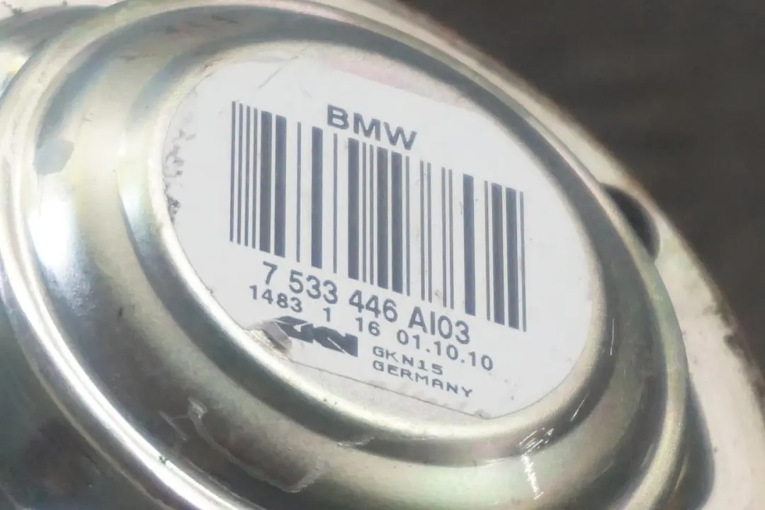 N47N 184PS L'Arbre De Sortie Pivotement Arriere Droite pour BMW 3 Serie E90 LCI 320d à propos du numéro de pièce 6783654 BMW 3 Serie E90 LCI 320d N47N 184PS L'Arbre De Sortie Pivotement Arriere Droite - SKU 6783654-3 - Numéro de pièce 6783654