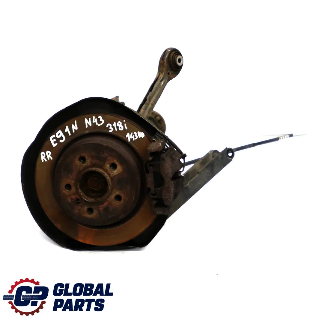 N43 Rear Right O/S Suspension Leg Brake Wheel Hub to BMW 3 E91 LCI Touring 318i with Part number 6783654 BMW 3 E91 LCI Touring 318i N43 Rear Right O/S Suspension Leg Brake Wheel Hub - SKU 6783654-6 - Part number 6783654